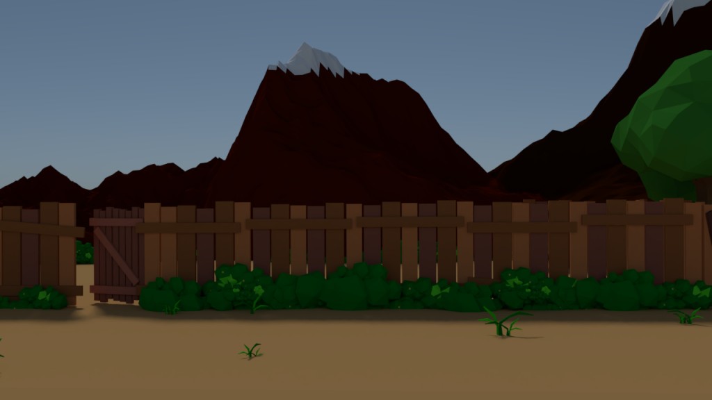 Lowpoly Cliff preview image 1